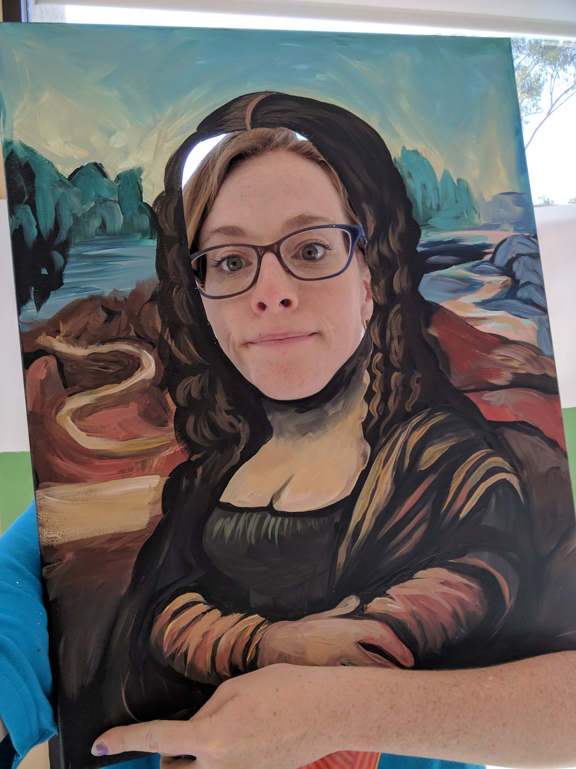 Painting with a Twist – Face Cut Outs